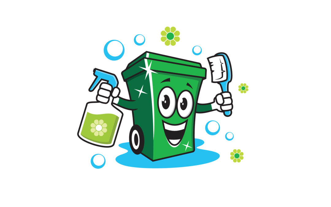 How to Clean, Deodorize and Disinfect Recycling Cans